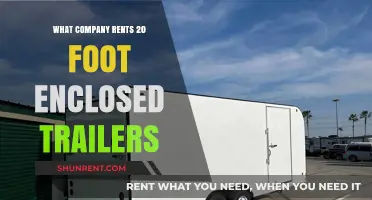 Top Companies for Renting 20-Foot Enclosed Trailers: A Guide
