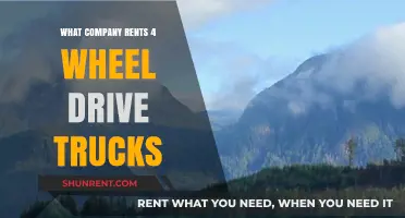 Top Companies Renting 4 Wheel Drive Trucks for Off-Road Adventures