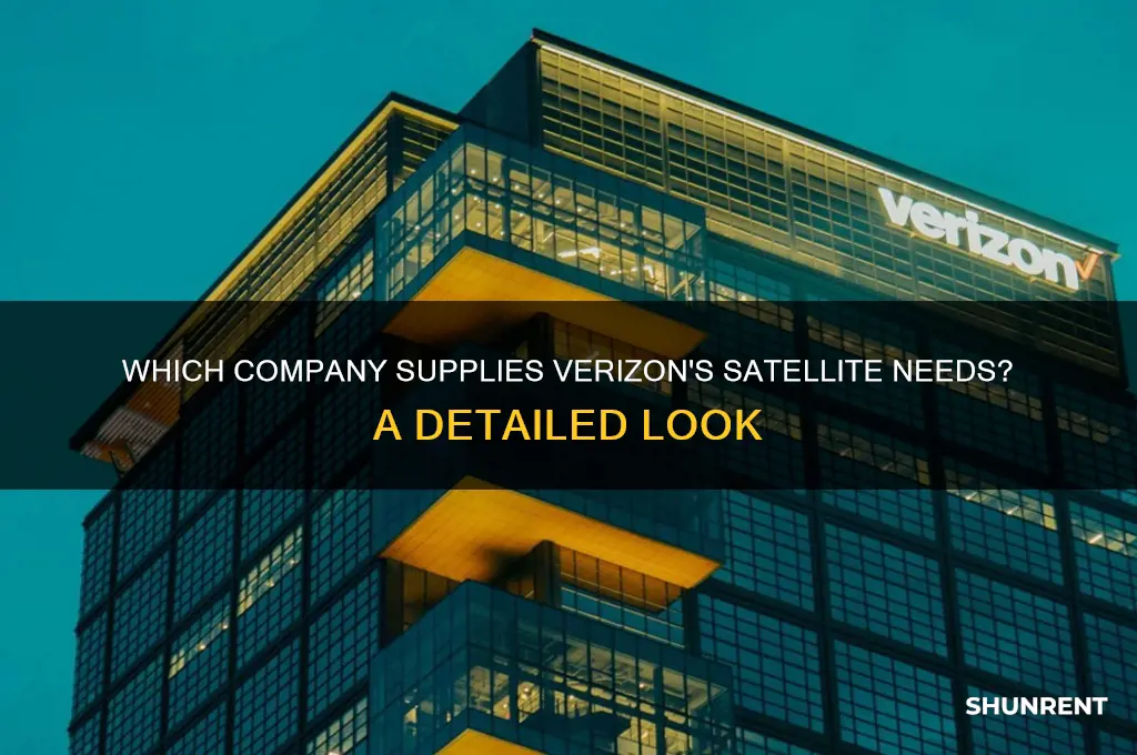 what company rents verizon the satellites they need