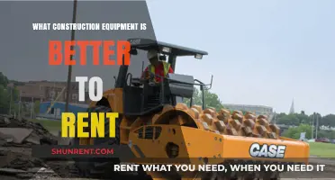 Renting vs. Buying: Optimal Construction Equipment Rental Strategies for Projects