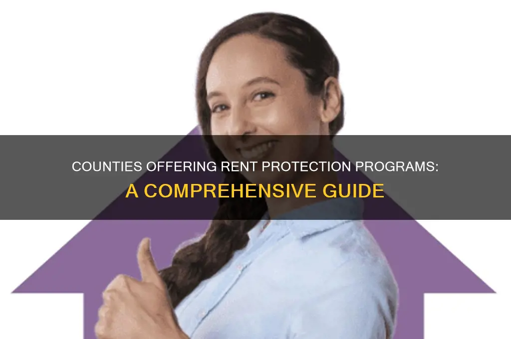 what counties have their own rent protection program