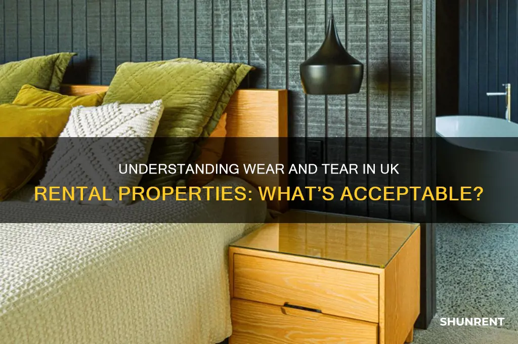 what counts as wear and tear renting uk