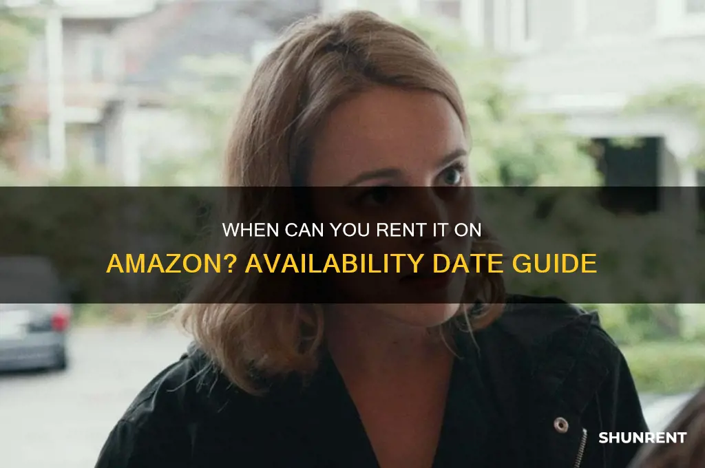what date is it available to rent on amazon