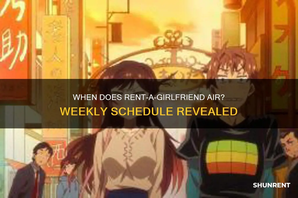 what day does rent a girlfriend air