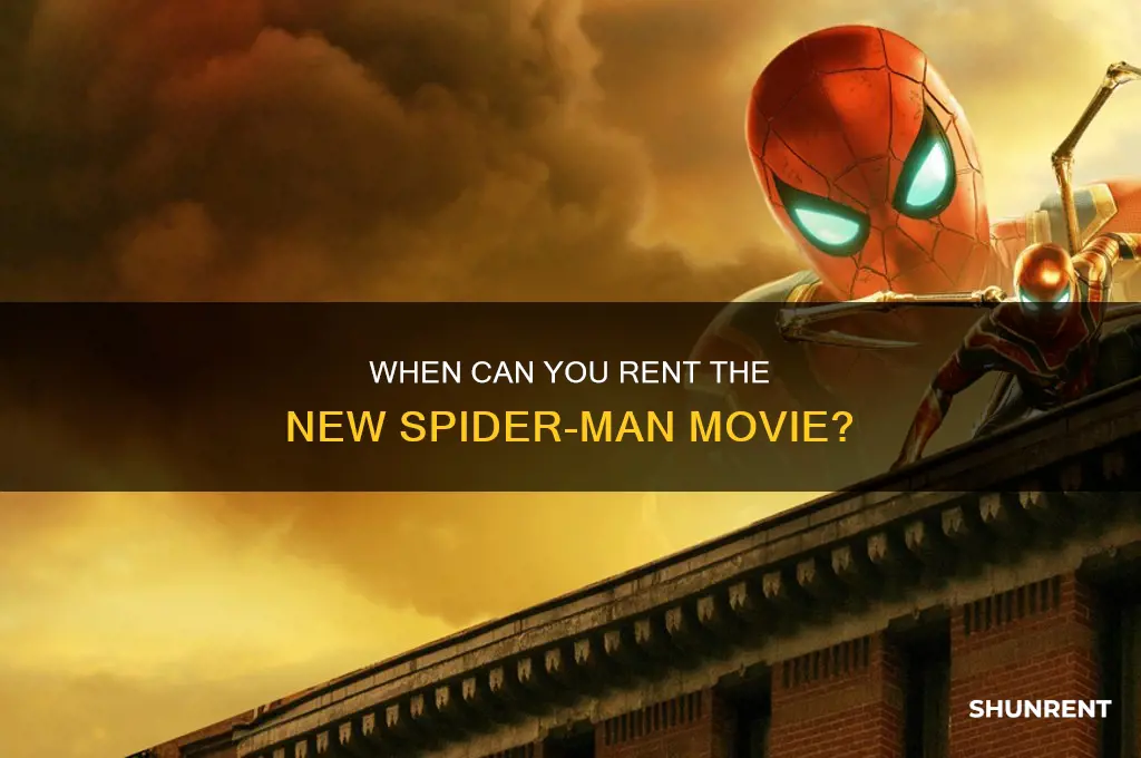 what day does the new spiderman come out for rent
