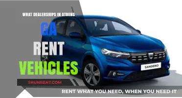 Athens GA Dealerships Offering Vehicle Rentals: Your Comprehensive Guide