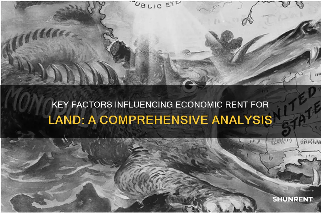 what determines the economic rent for land