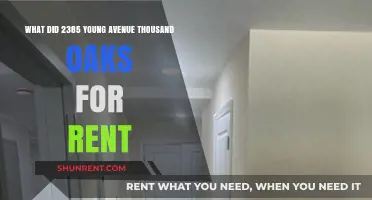 Young Avenue Thousand Oaks Rental: What’s Available at 2385?