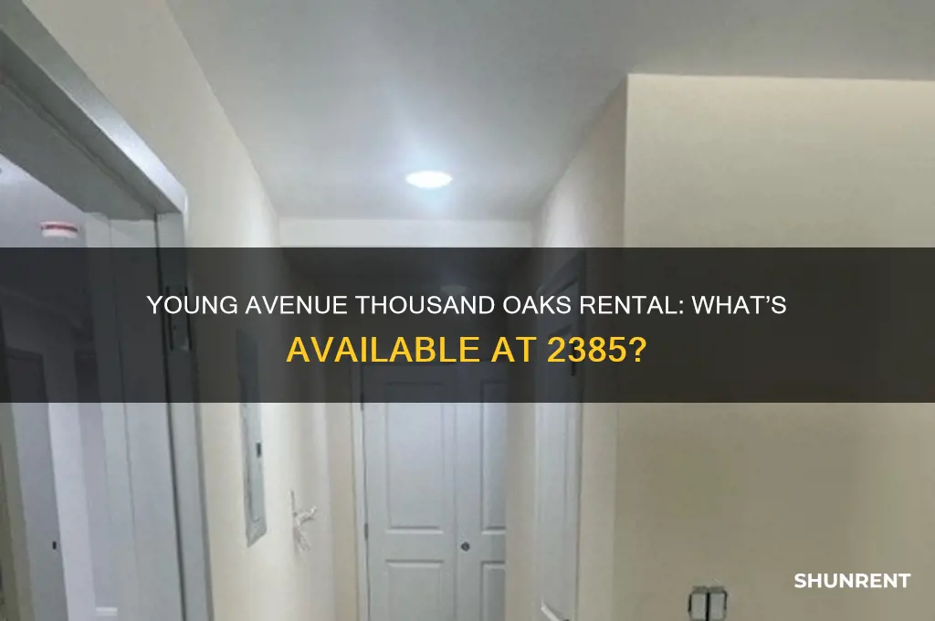 what did 2385 young avenue thousand oaks for rent