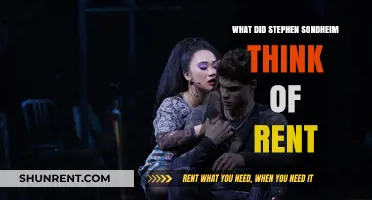 Sondheim's Take: A Critical Look at Rent's Legacy