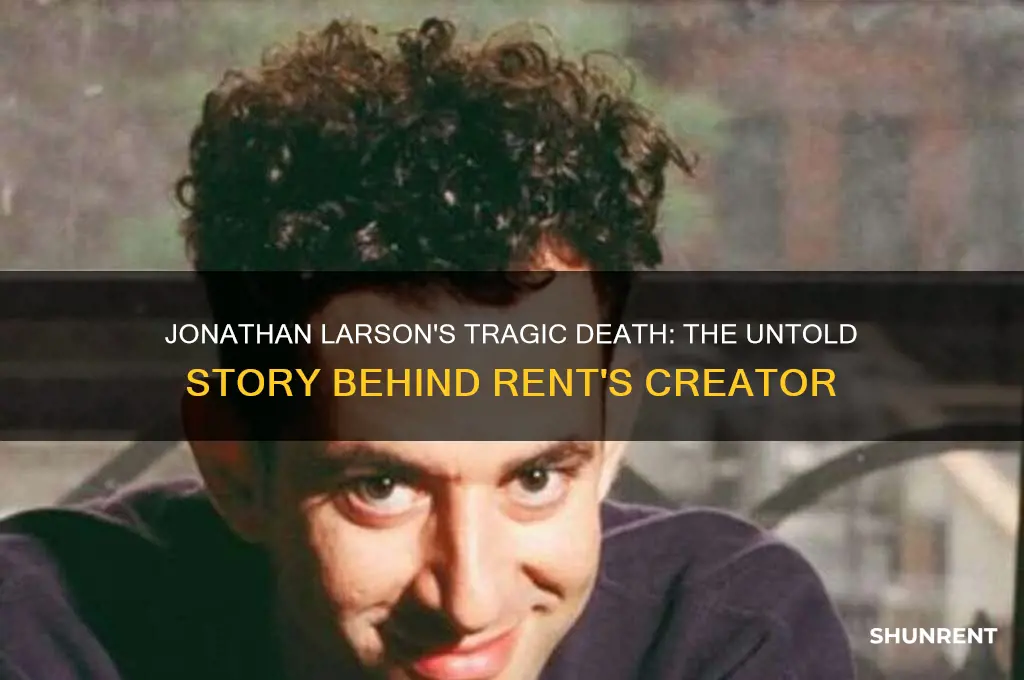 what did the creator of rent die from