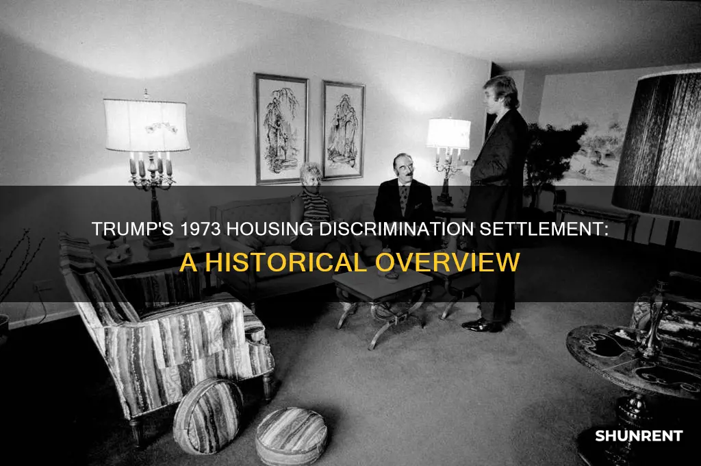 what did trump sign for not renting to blacks