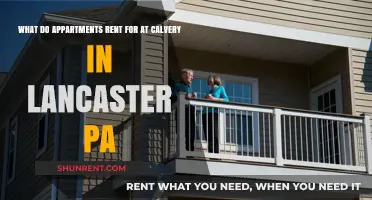 Calvary Lancaster PA Apartment Rentals: Current Pricing and Availability Guide