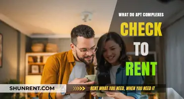 What Do Apartment Complexes Check Before Renting to Tenants?