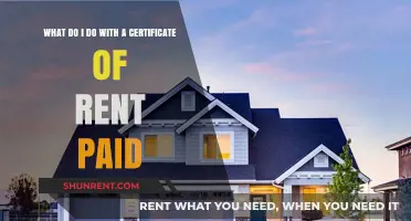 Certificate of Rent Paid: Maximizing Its Benefits and Practical Uses