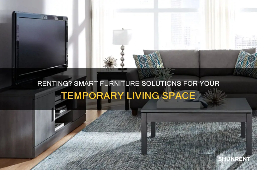 what do i do with my furniture when i rent