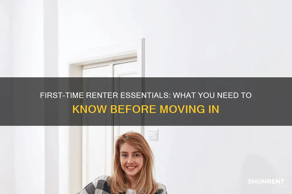 what do i need as a first time renter