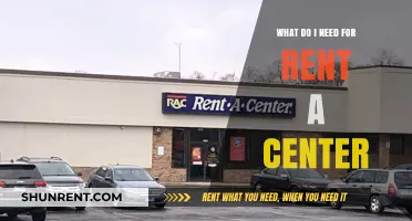 Essential Items and Requirements for Rent-A-Center Success