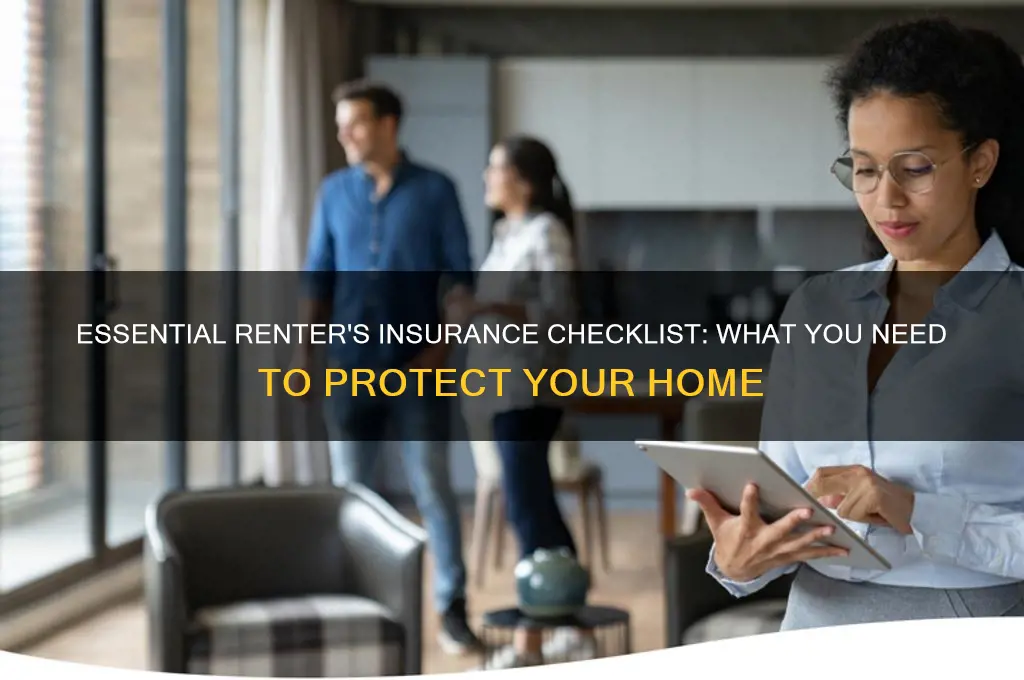 what do i need for renter