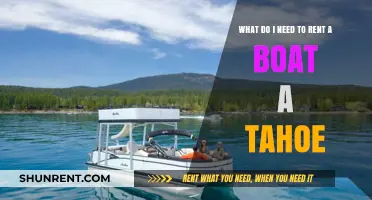 Essential Requirements for Renting a Boat at Lake Tahoe: A Guide
