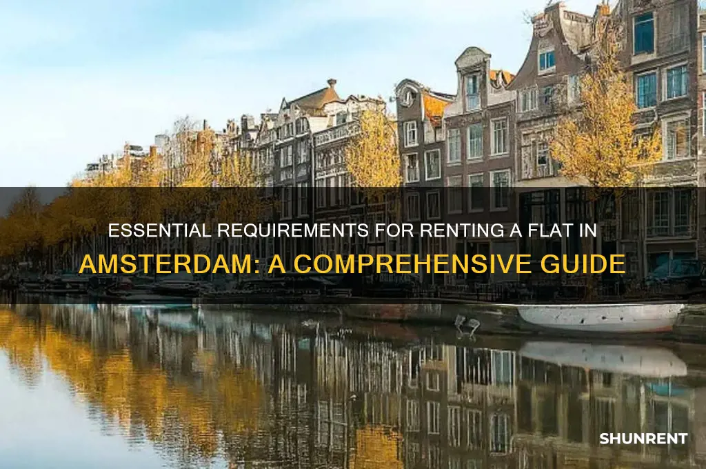 what do i need to rent a flat in amsterdam