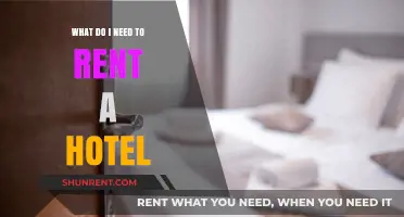 Essential Requirements for Renting a Hotel Room: A Comprehensive Guide