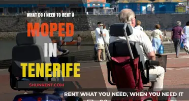 Renting a Moped in Tenerife: Essential Requirements and Tips