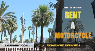 Essential Requirements for Renting a Motorcycle: A Comprehensive Guide
