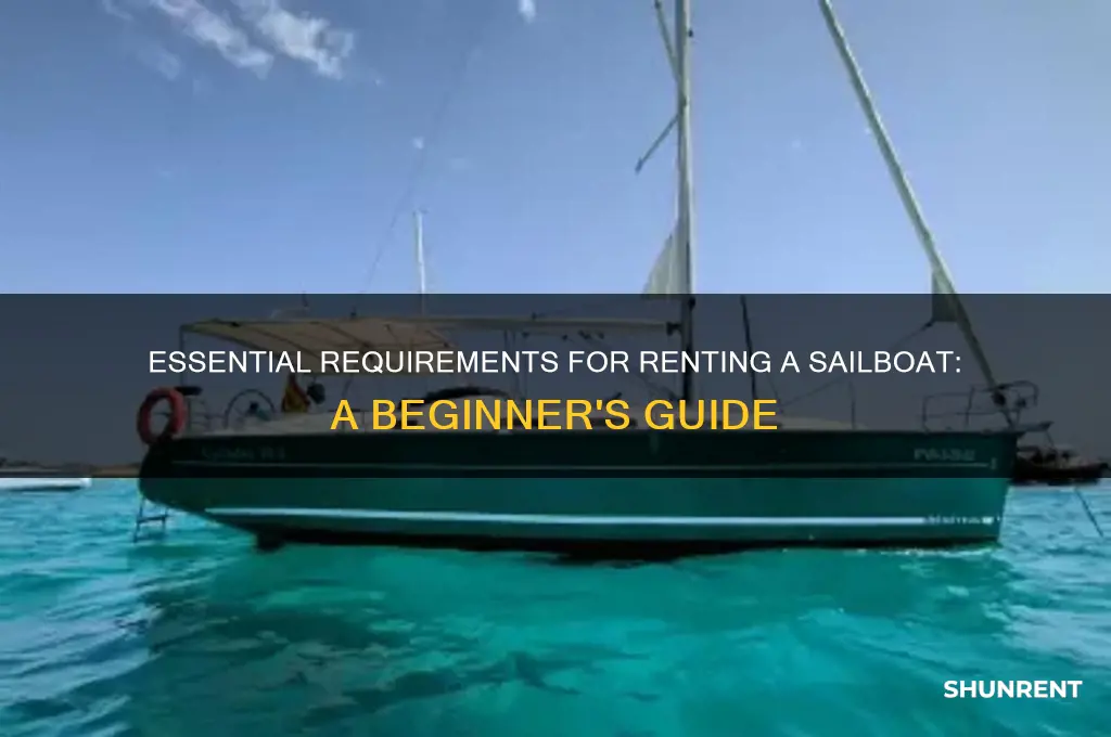 what do i need to rent a sailboat