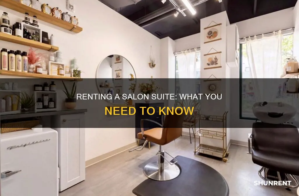 what do i need to rent a salon suite
