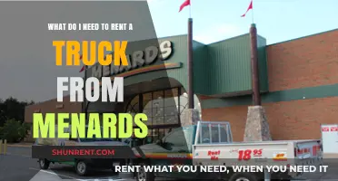 Essential Requirements for Renting a Truck from Menards: A Guide