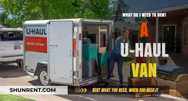 Essential Requirements for Renting a U-Haul Van: A Quick Guide