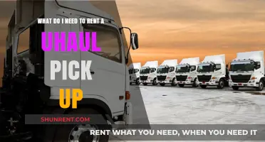Essential Requirements for Renting a U-Haul Pickup Truck Easily