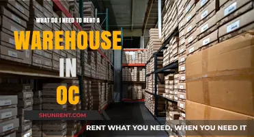 Renting a Warehouse in OC: Essential Requirements and Tips