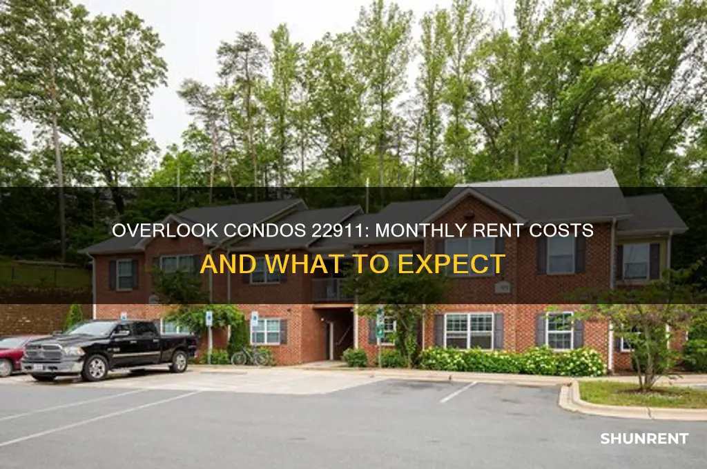 what do overlook condos 22911 charge for monthly rents