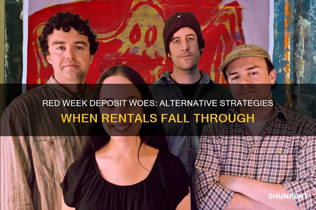 what do people do when red week deposit isn