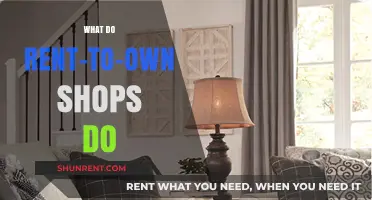 Understanding Rent-to-Own Shops: How They Work and What They Offer