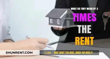 Understanding the '3 Times Rent' Rule: What Does It Really Mean?