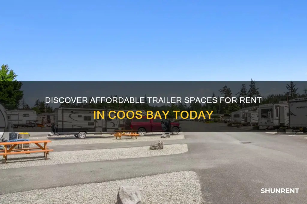 what do trailer spaces for rent in coos bay