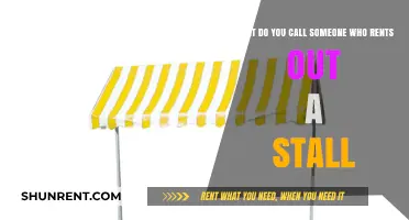 What to Call a Stall Renter: Understanding the Right Term