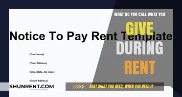 Rent Payments: Understanding the Terms for What You Give During Rent