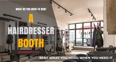 Essential Requirements for Renting a Hairdresser Booth: A Comprehensive Guide