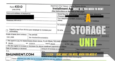 Storage Unit Rental: What You Need to Know