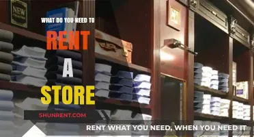 Essential Requirements for Renting a Store: A Comprehensive Guide