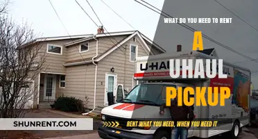 Essential Requirements for Renting a U-Haul Pickup Truck Easily