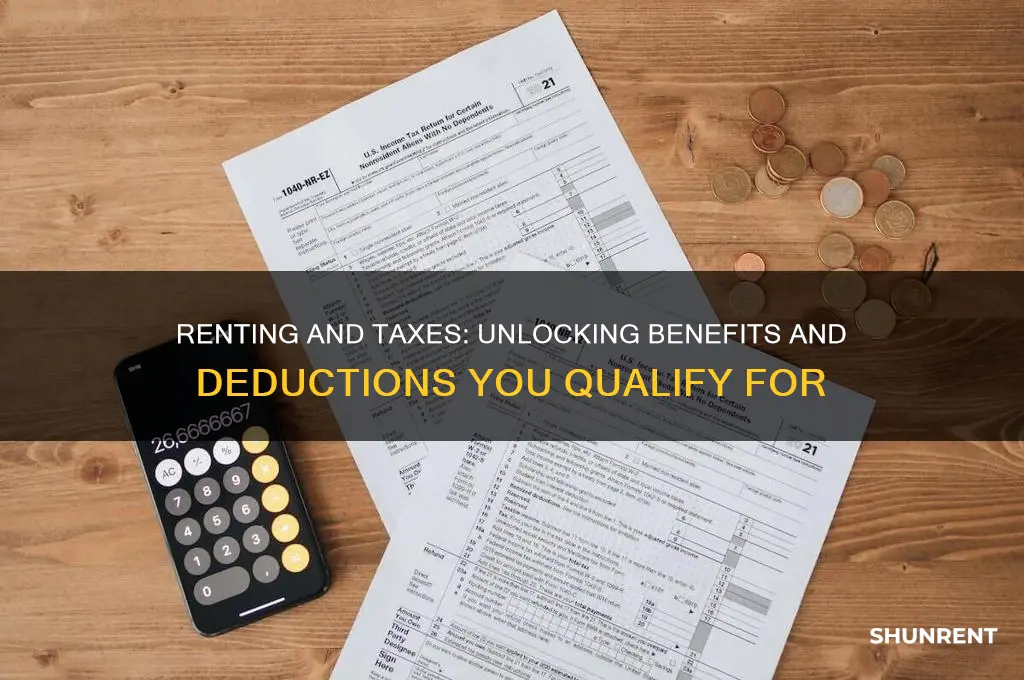what do you qualify for when you rent on taxes