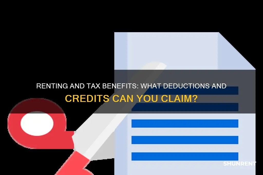 what do you qulify for when you rent on taxes
