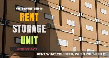 Essential Documents Required to Rent a Storage Unit: A Complete Guide