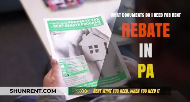 Documents Required for Rent Rebate in PA