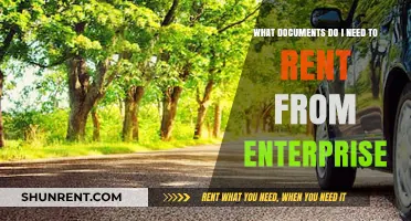 Essential Documents Required for Renting a Car from Enterprise